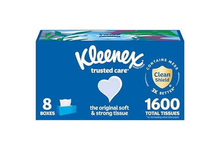 Kleenex Facial Tissues 8-Pack