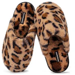 Women's Fuzzy Scuff Slippers