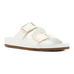 Women's Two Strap Footbed Sandals