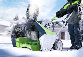 walmart greenworks snow thrower