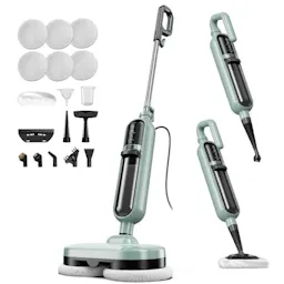 Motorized Scrubbing Steam Mop