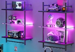 walmart 3-tier floating shelves