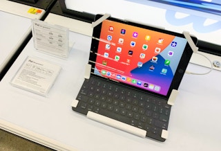 the apple ipad 8th generation on display at walmart
