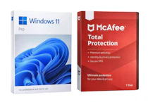 Microsoft Windows and McAfee Protection Bundle