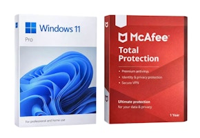 Microsoft Windows and McAfee Protection Bundle