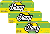 3 Starry Soda 12-Packs