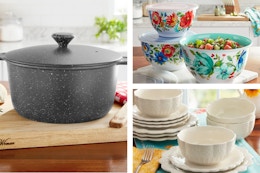 10 Pioneer Woman Deals at Walmart: $10 Bowls, $30 Dutch Oven, and More card image