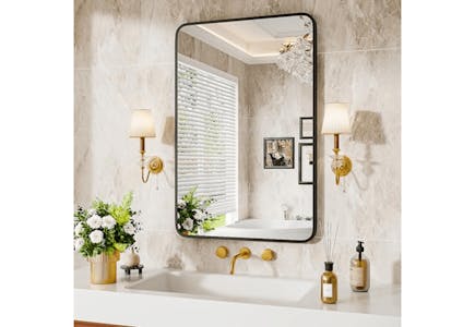 Framed Bathroom Mirror