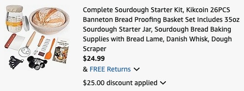 Amazon sourdough maker kit 2025