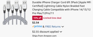 Lightning Cable cart