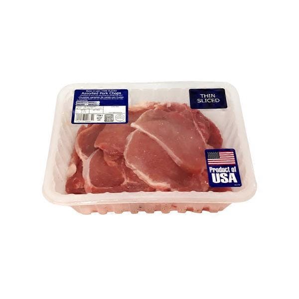 Bone-In Pork Chops, per lb