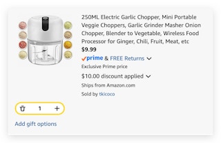 250ML Electric Garlic Chopper