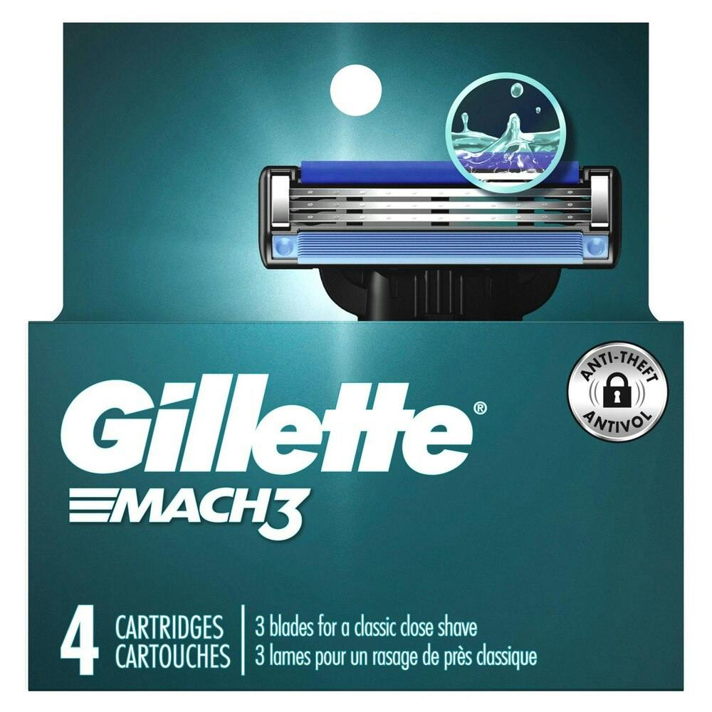 2 Gillette Razor Refill Packs