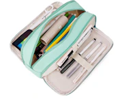 3-Compartment Pencil Case