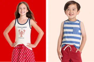 kids tanks from Target