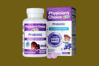 a bottle of physician's choice probiotic