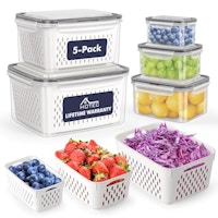 Fruit Storage Container 5-Pack