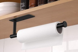 Grab This 2-Pack Paper Towel Holders for Just $8 on Amazon card image