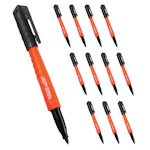 Skribes Fine Tip Permanent Markers 12-Pack