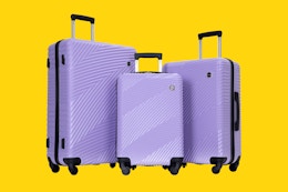 walmart hardside luggage set
