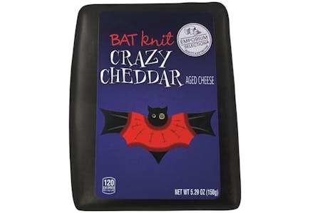 Bat Knit Crazy Cheddar Cheese