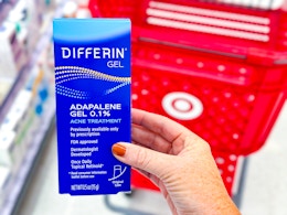 Target Differin acne treatment gel