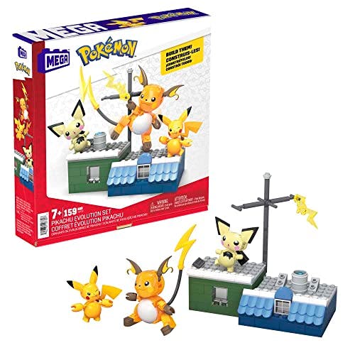 Mega Pokémon Pikachu Evolution Set