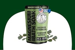 Get 3 Pounds of Recovery Bath Soak for $9 With Amazon Coupon (Reg. $26) card image