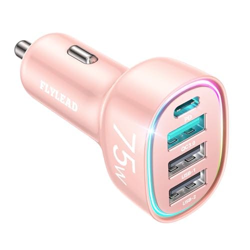 4-Port Car Charger
