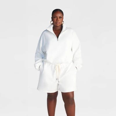 Women's Quarter Zip Sweatshirt