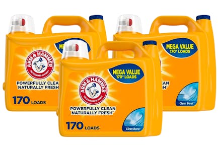 3 Arm & Hammer Detergent