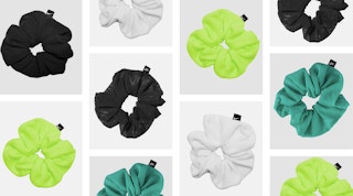 nike scrunchies collage stock image 2022