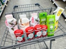 olay body wash old spice deodorant garnier shampoo mr. clean spray in walgreens cart