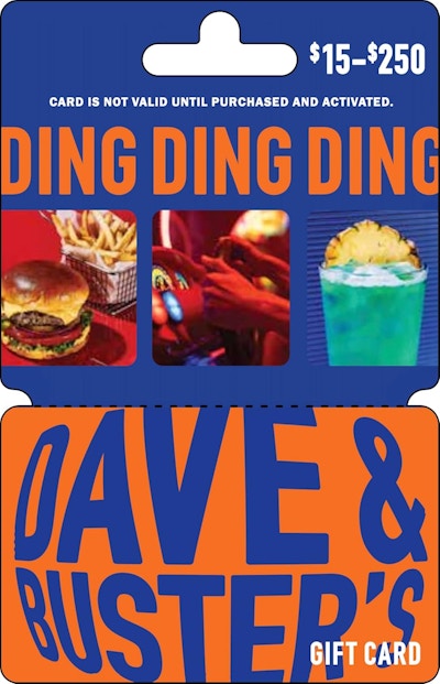 Dave & Buster's $50 Gift Card