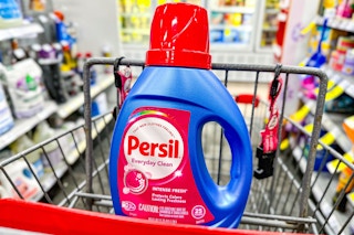 persil detergent in a cart