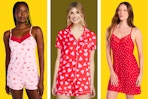 Walmart women's valentine pajamas
