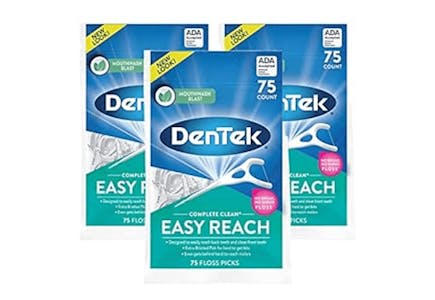 Dentek Floss Picks 3-Pack