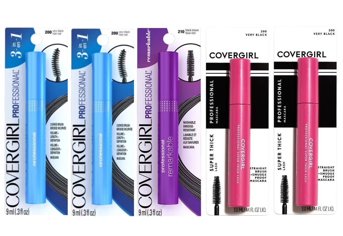 5 Covergirl Mascaras