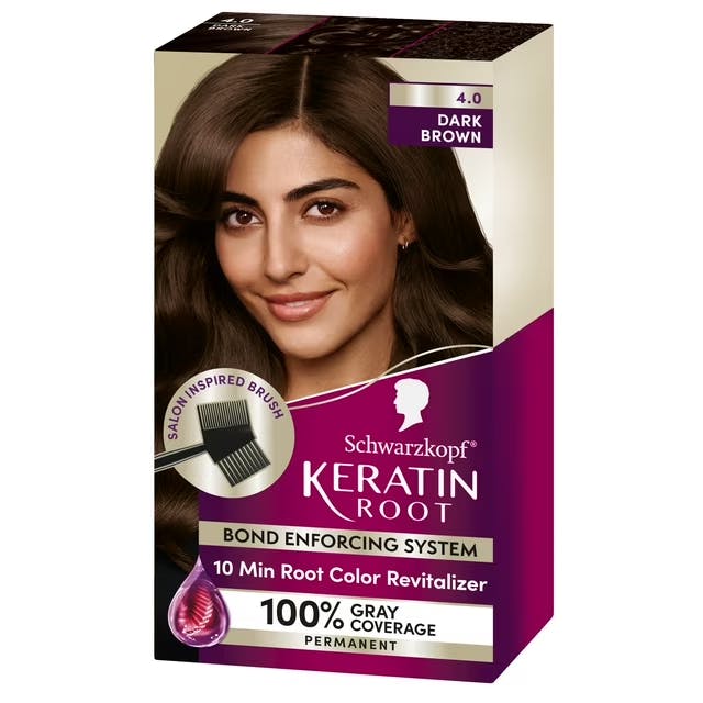 Schwarzkopf® Keratin Root Hair Color