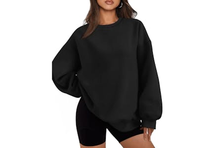 Women's Oversized Crewneck Sweater