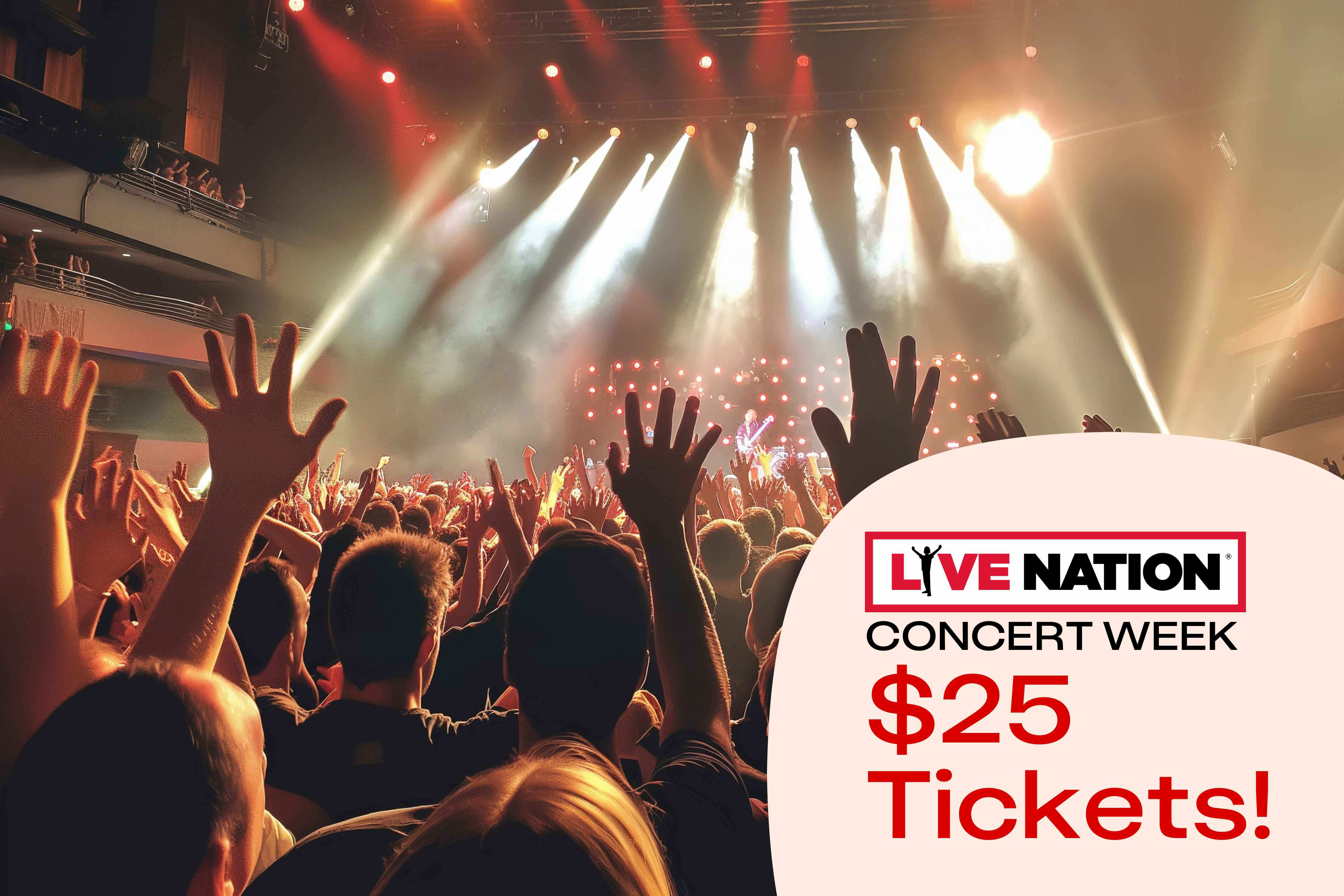 Live Nation Concert Week Is Happening May 8 - 14! How to Score $25 Tickets