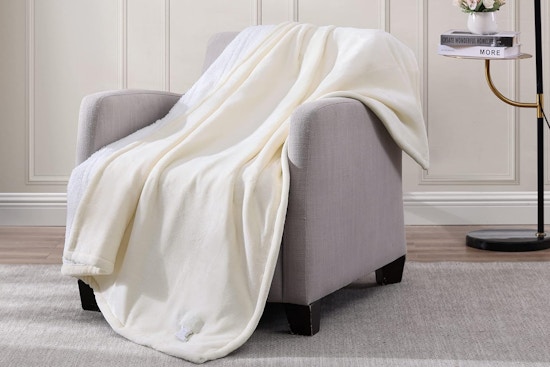 Won't Last Long — Eddie Bauer Heated Throw Blanket, Just $19.95 on Amazon