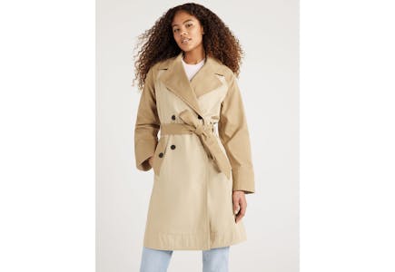 Free Assembly Women’s Trench Coat