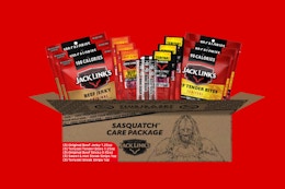 a box of Jack Link's Beef Jerky 