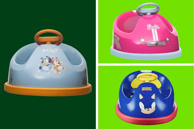 Licensed Bumper Cars, Only $80 at Sam's Club (Reg. $110) — Bluey and More card image