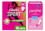 2 Playtex + 2 Carefree Items