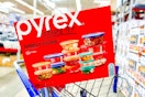 pyrex set in shopping cart