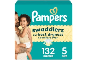 2 Pampers Swaddlers Diapers Boxes