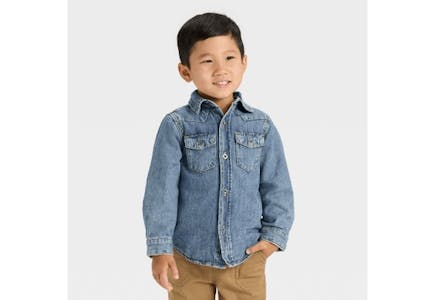 Cat & Jack Toddler Denim Jacket