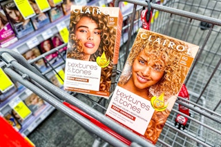 2 clairol hair colors in a cart